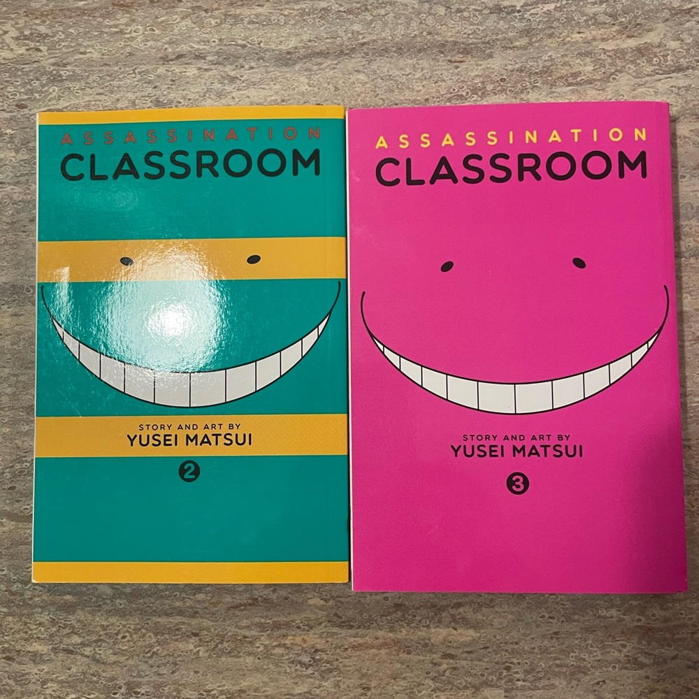 Assassination Classroom Volumes 2 and 3 by YuseiMatsui